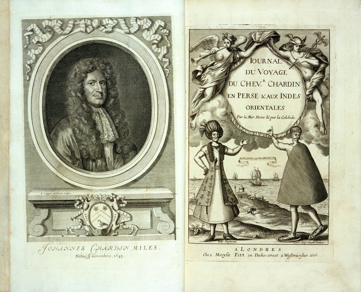 Jean Chevalier Chardin tarafından yazılan Journal du Voyage de Chevalier Chardin en Perse et aux Indes Orientales