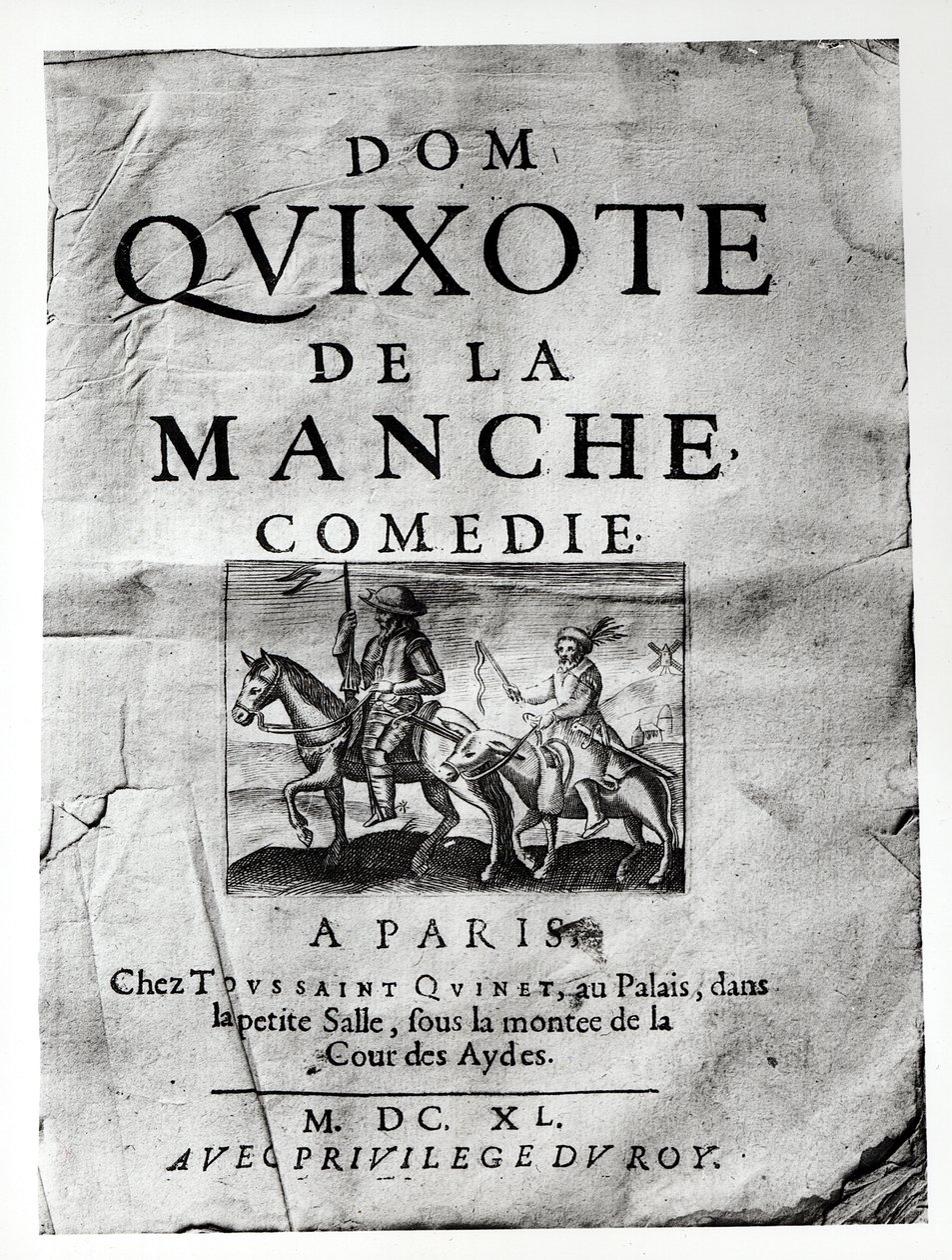 Guerin de Bouscal tarafından yazılan Dom Quixote de La Manche Comedie