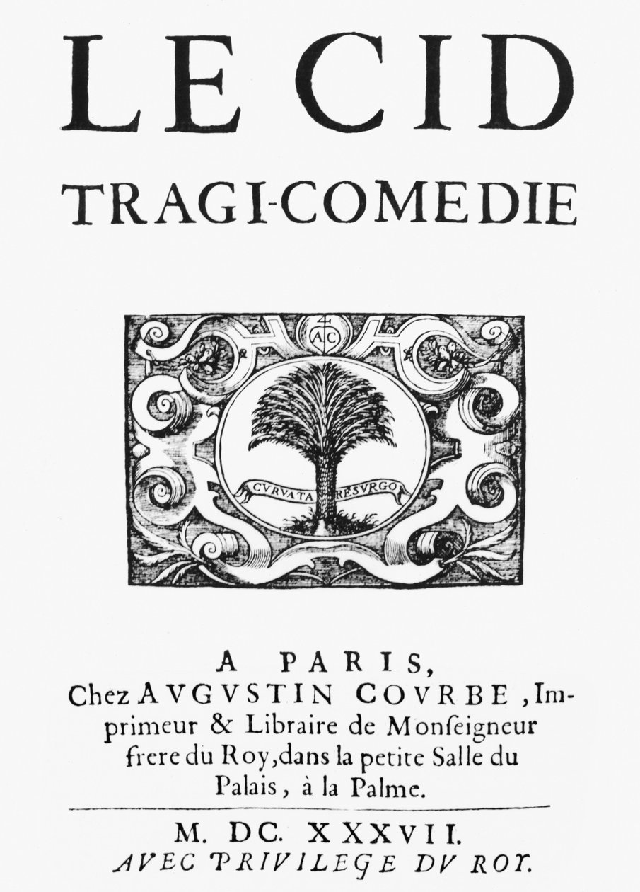 Pierre Corneille (1606-84) tarafından 1637