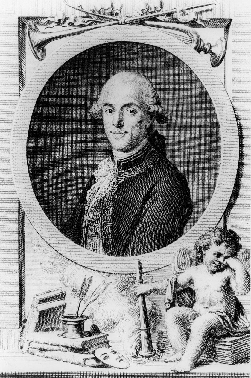 Tomas de Iriarte (gravür) by French School