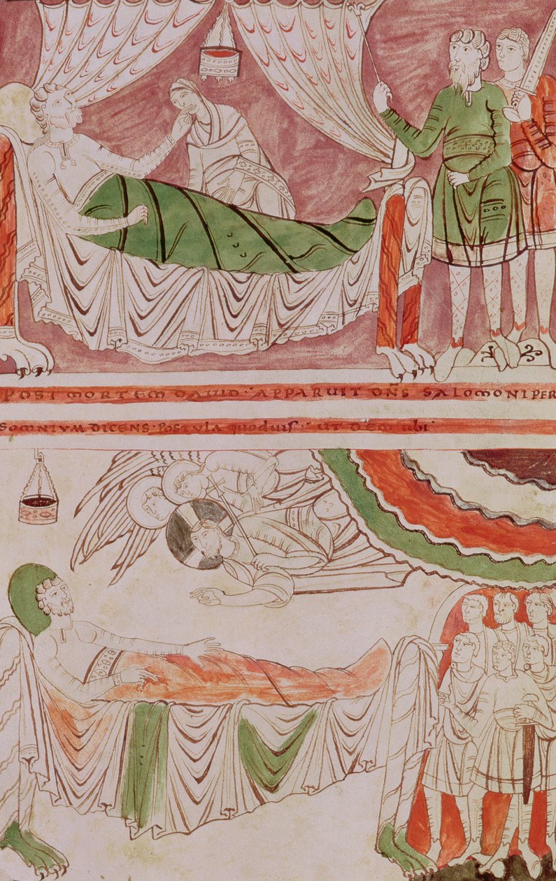 Cilt 1, Ms 1589 f.128v Kral Davut ve Süleyman