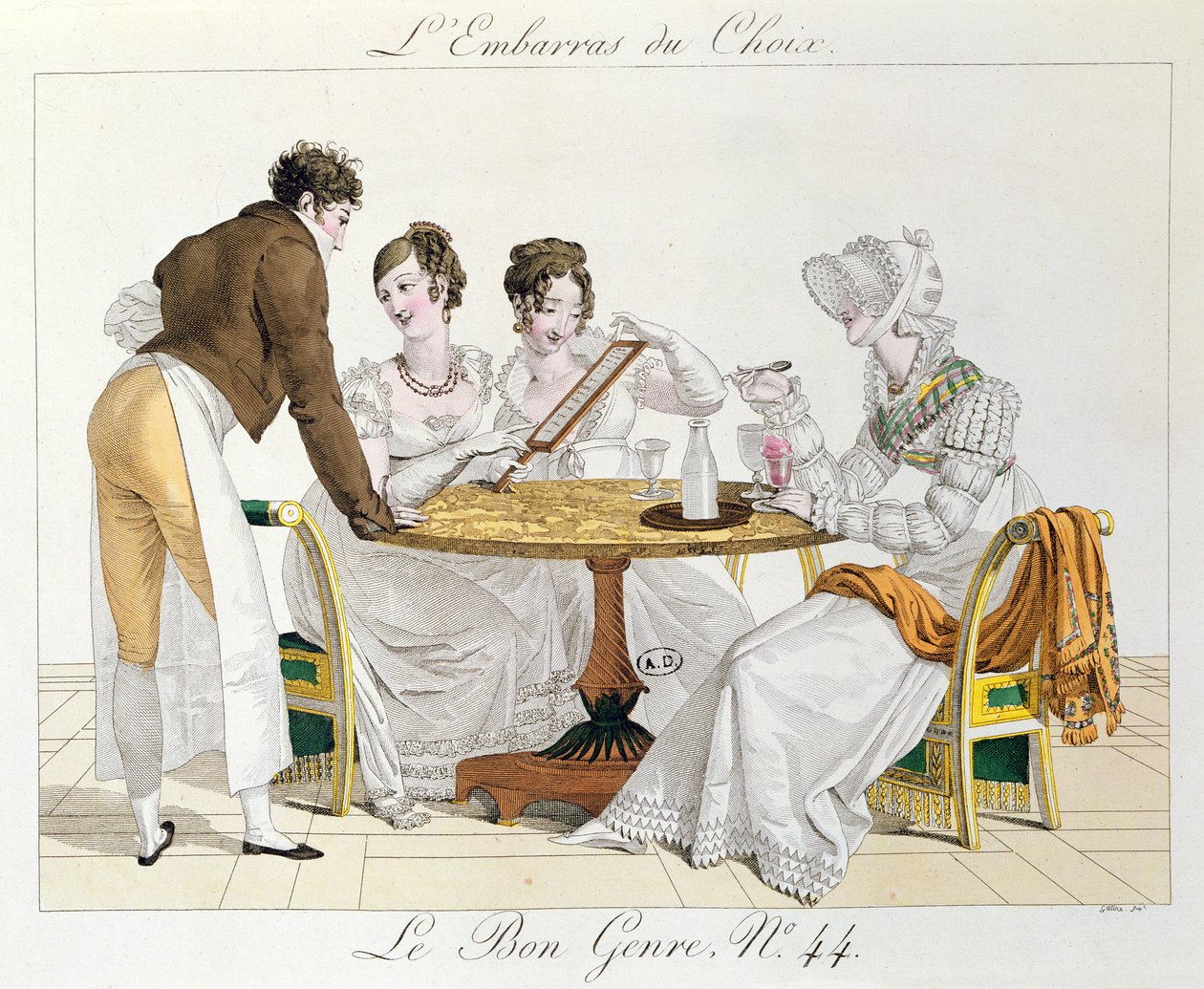 Çok Fazla Seçim, Le Bon Genre, 1827