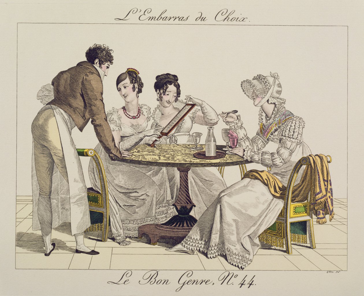 Çok Fazla Seçim, Le Bon Genre, 1827