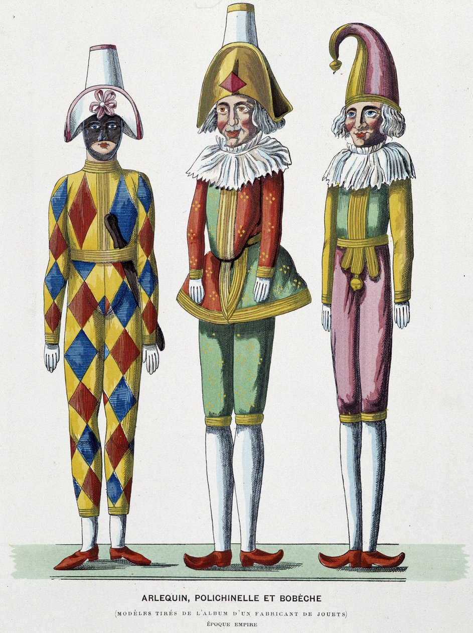 Birinci İmparatorluğun Oyuncakları: Harlequin, Bobèche by French School