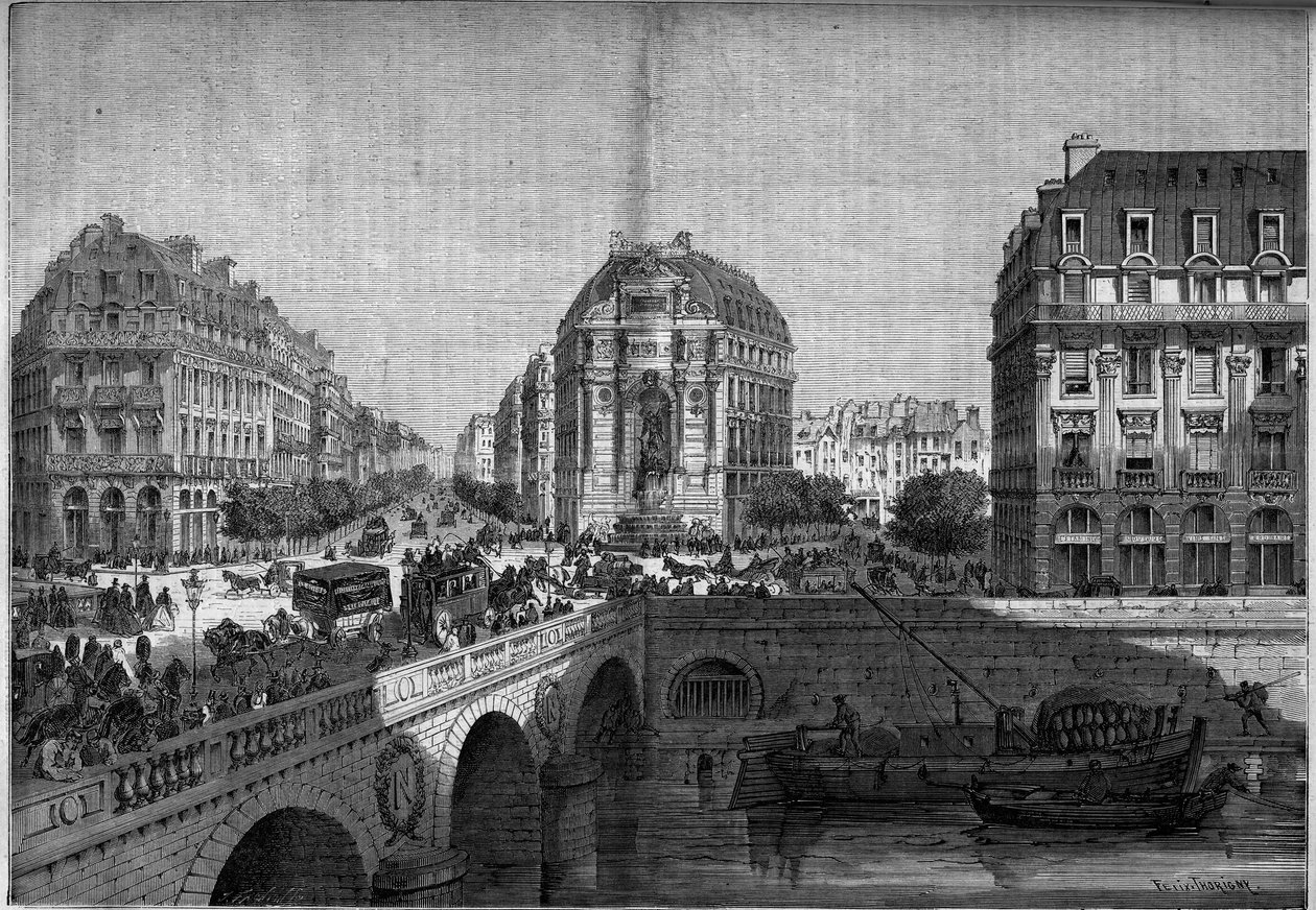 İkinci İmparatorluk Döneminde Paris