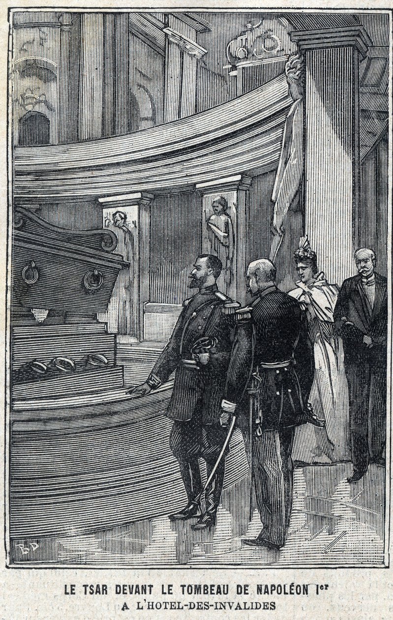 Rusya Çarı II. Nicholas (1868 -1918) ve Tsarina Alexandra Fiodorovna Romanova (1872-1918), Paris
