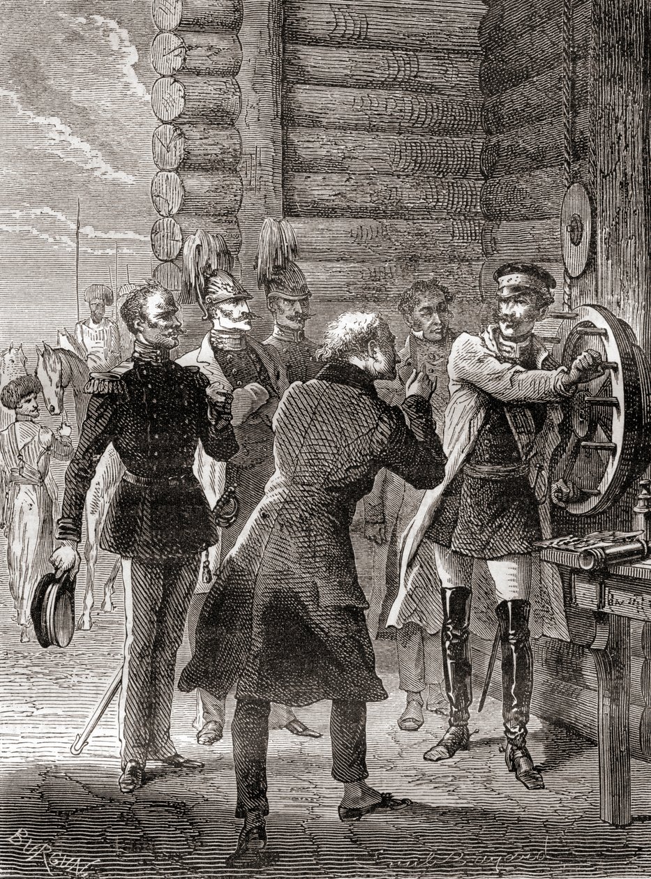 Çar Nicholas I, Claude Chappe