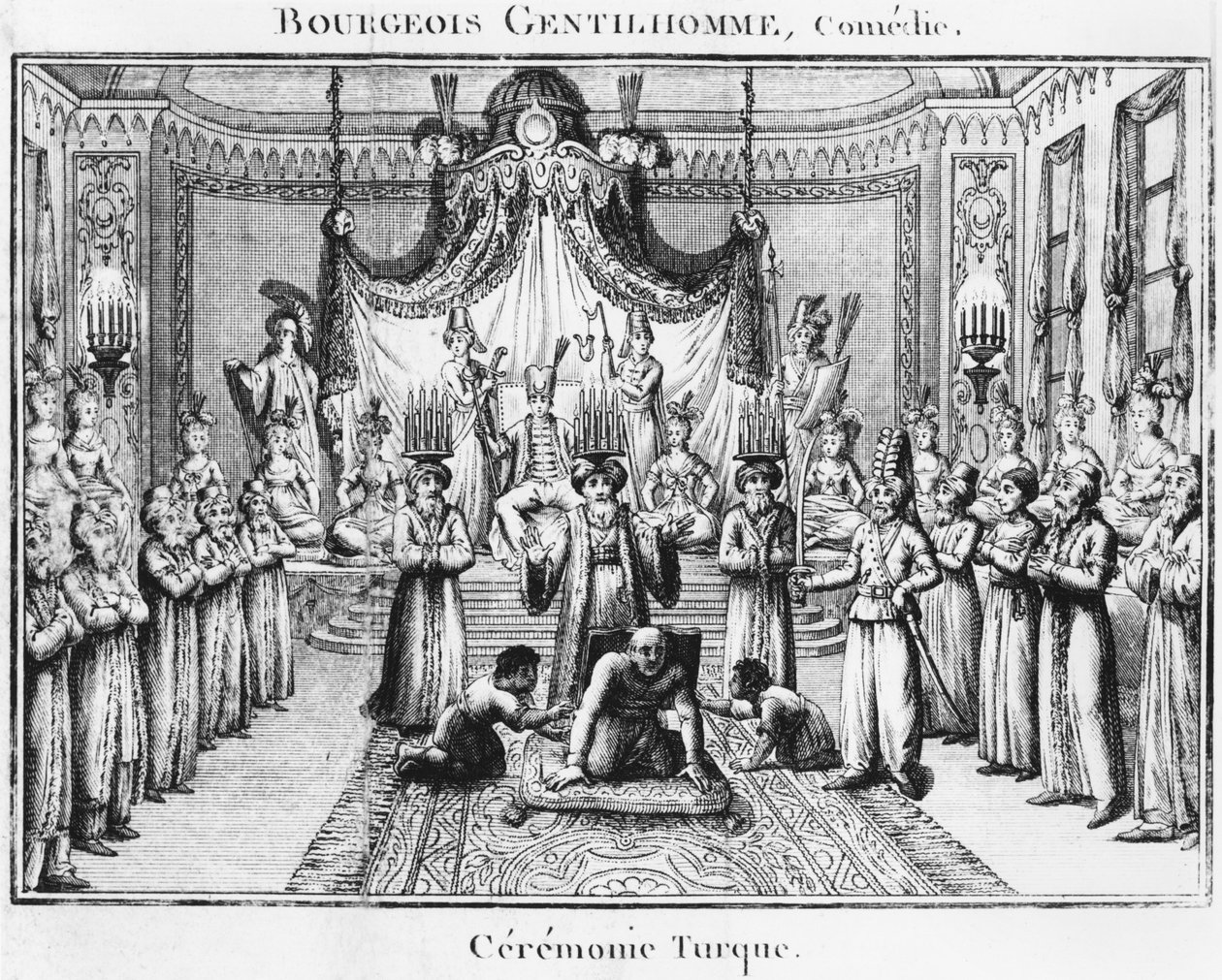 Türk töreni, Moliere tarafından Le Bourgeois Gentilhomme