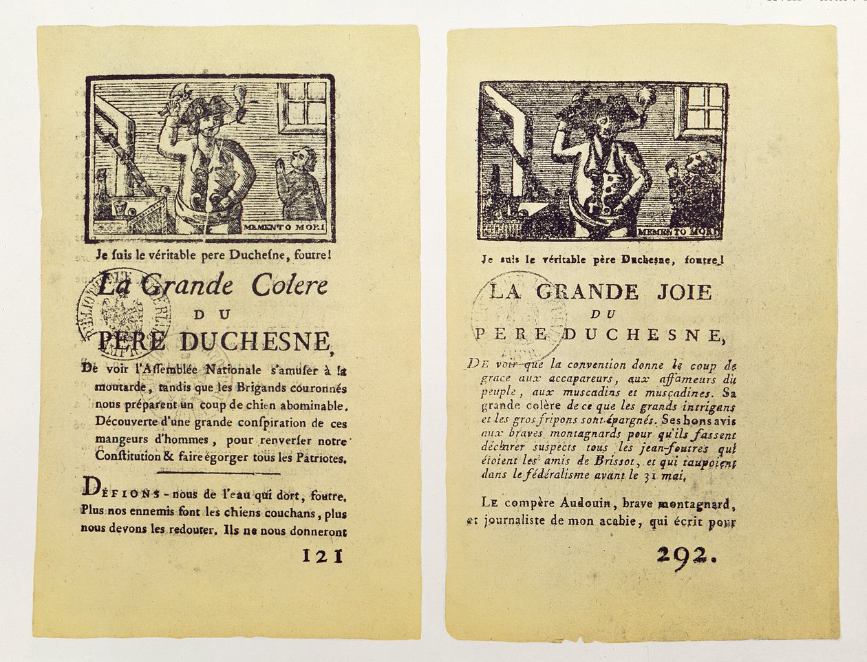 La Grande Colere de Pere Duchesne