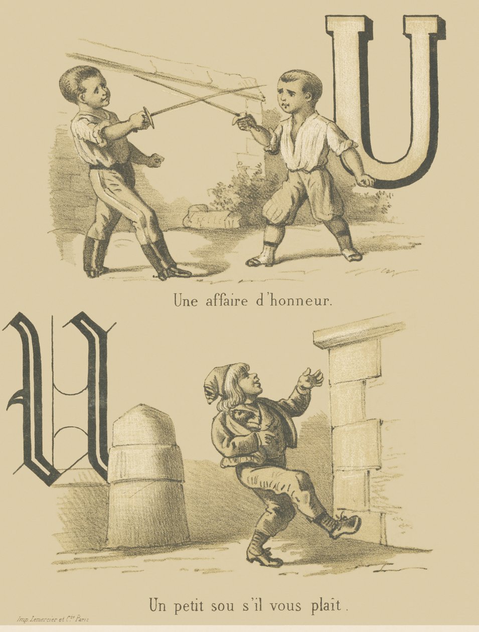 U: Bir onur meselesi/biraz kuruş lütfen by French School