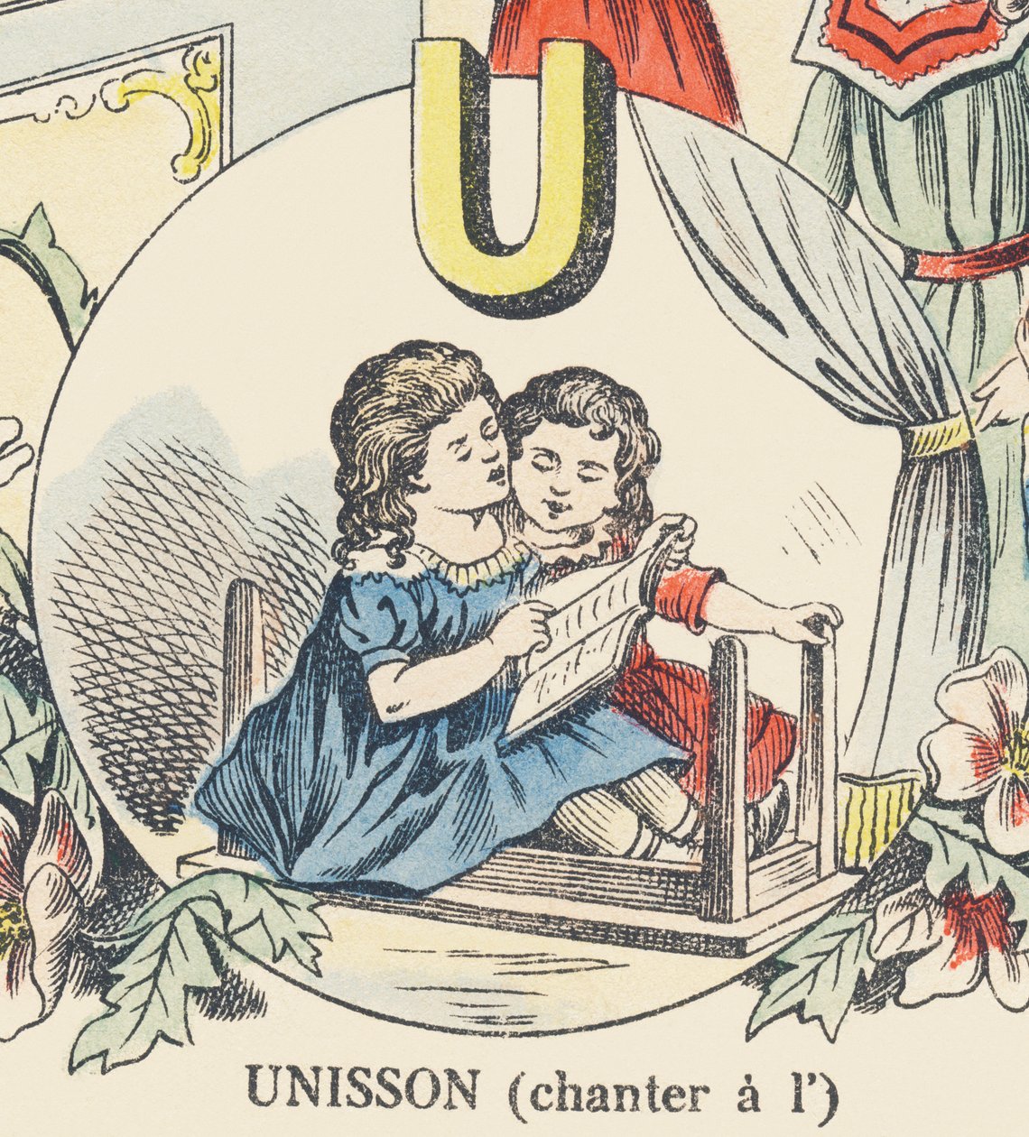 U: unison (şarkı söylüyor) by French School