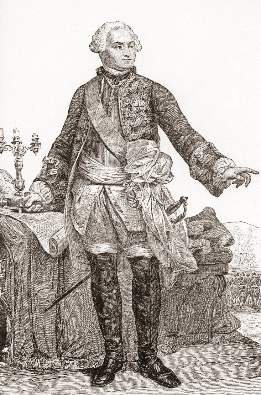 Ulrich Frédéric Woldemar, Kont de Lowendal, 17001755. Almanya doğumlu Fransız askeri ve devlet adamları. Les Heures Libres