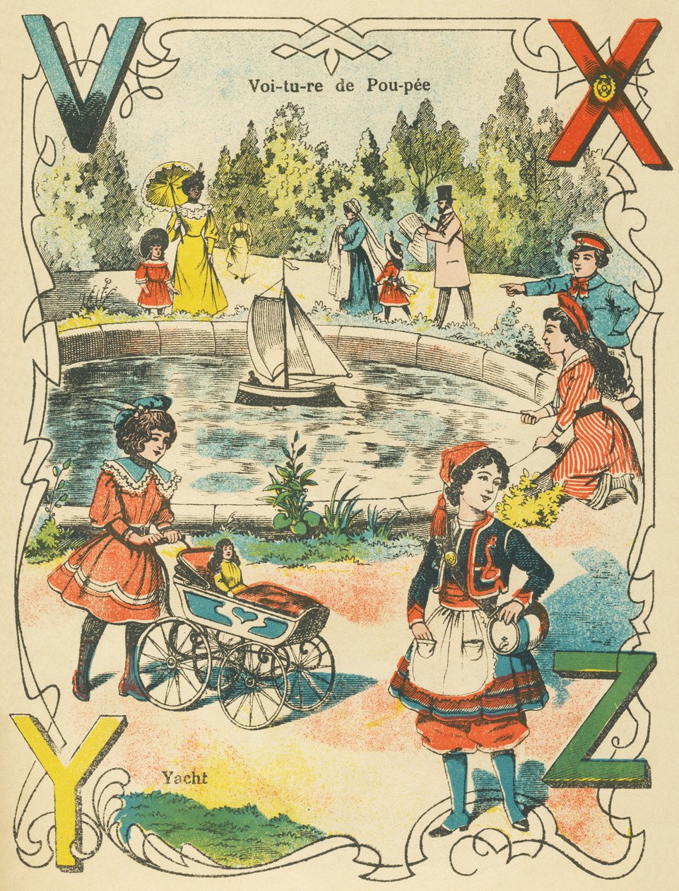 V X Y Z: Bebek Arabası, Yat by French School