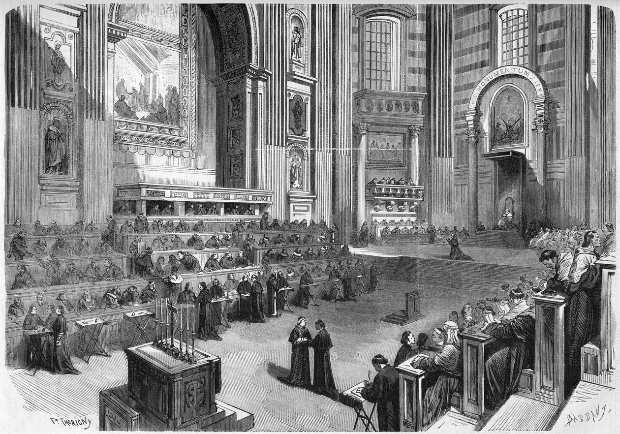 Vatikan Konseyi 1 (1869-1870): İlk toplantı 9 Aralık 1869