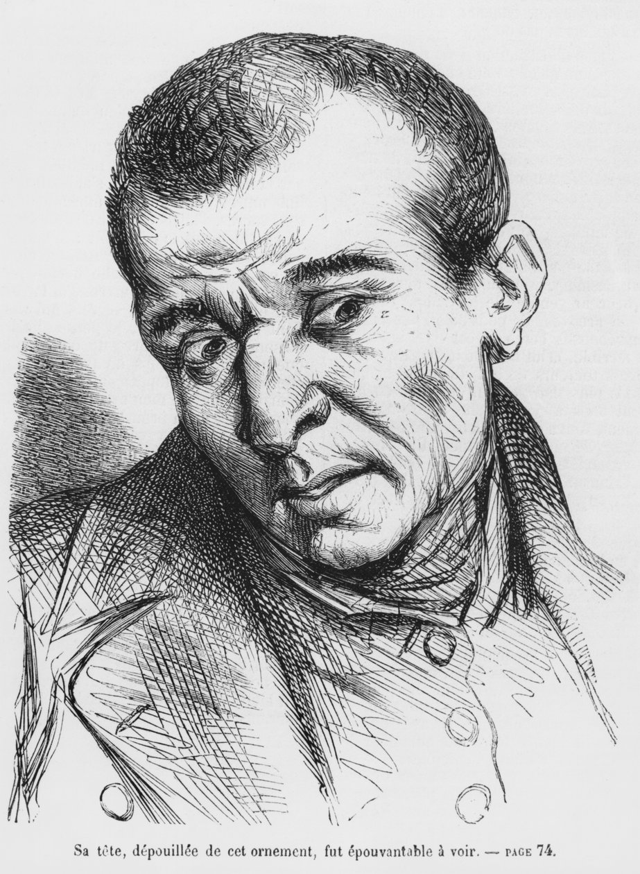 Vautrin tutuklandı ve teşhis edildi, Honore de Balzac tarafından Splendeurs et Miseres des Courtisanes