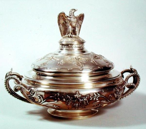 Sebze Yemeği, Servis Napolyon III, 1855 (gümüş yaldızlı) by French School