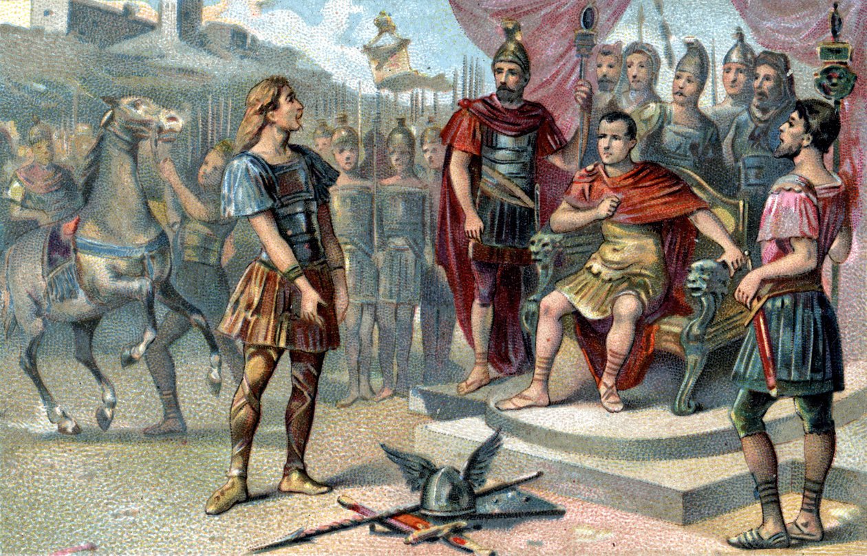 Galyalı lider Vercingétorix, MÖ 52
