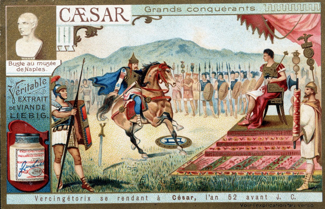 Vercingétorix, MÖ 52 yılında César
