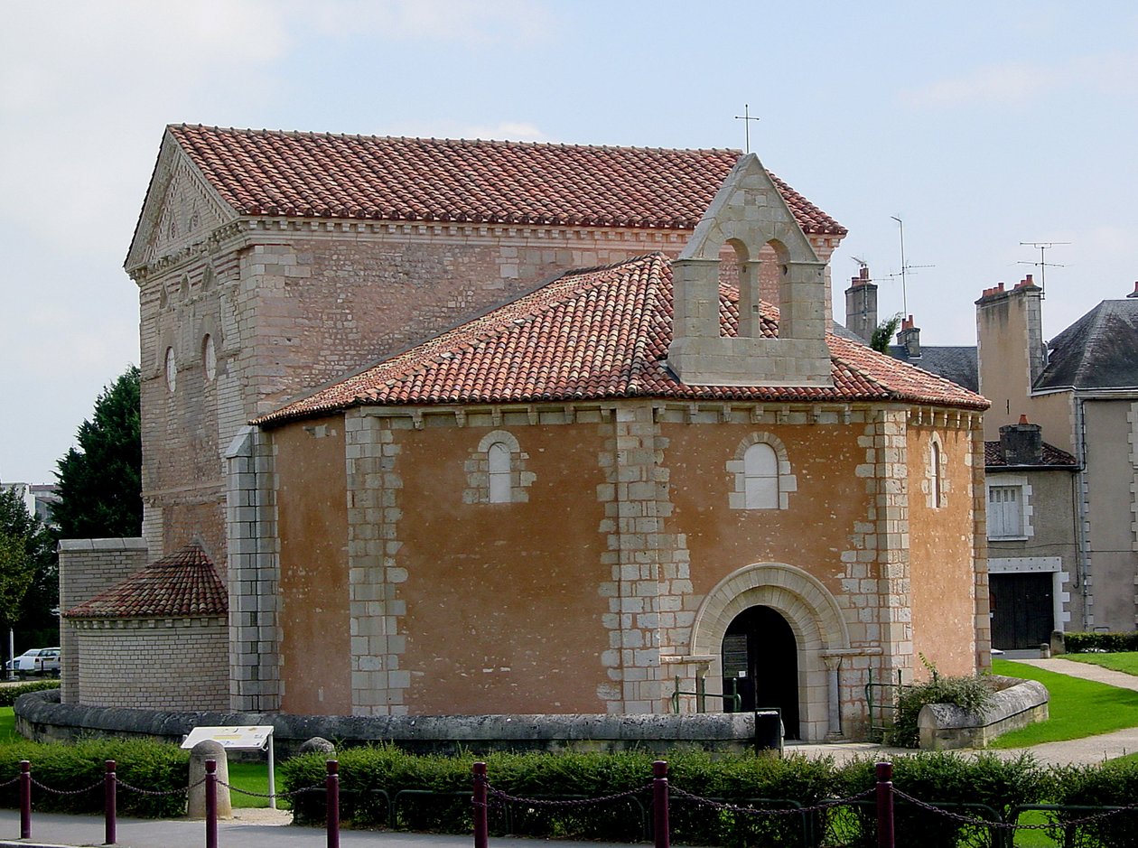 St. Jean Vaftizhanesinin Görünümü by French School