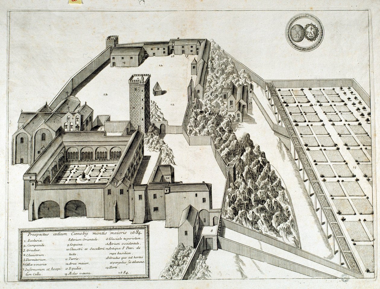 948 yılında kurulan Saint Pierre de Montmajour (veya Mont Majour), Benedictine Manastırı