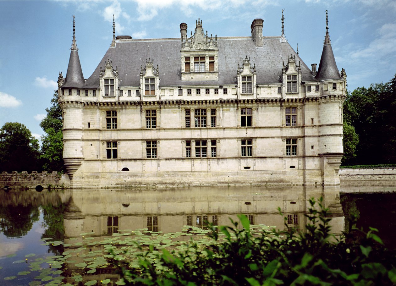Gilles Berthelot için inşa edilen Chateau dAzay-le-Rideau