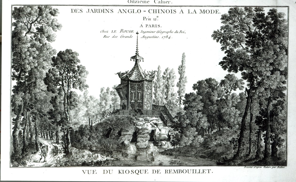 George Louis le Rouge tarafından Jardins Anglo-Chinois a la mode