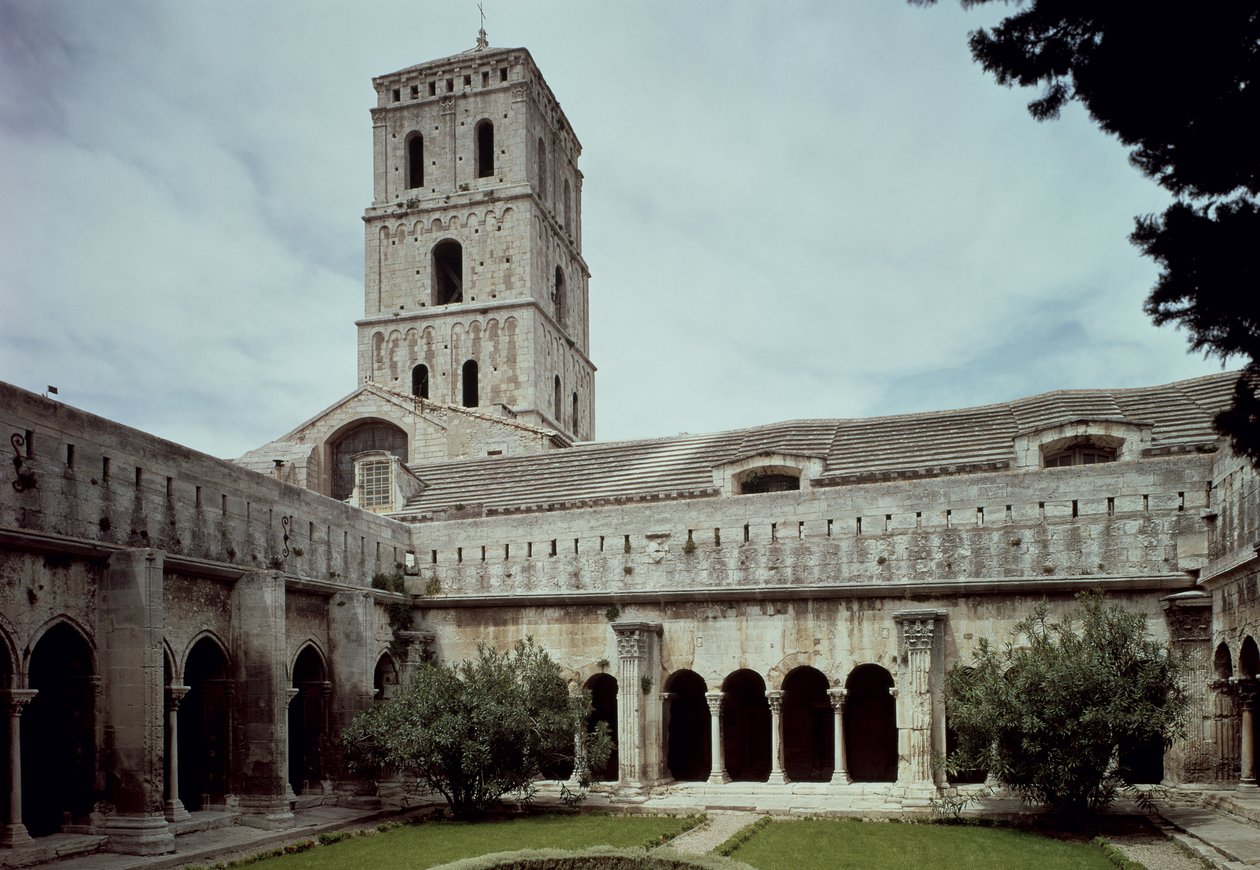 Manastırın görünümü by French School