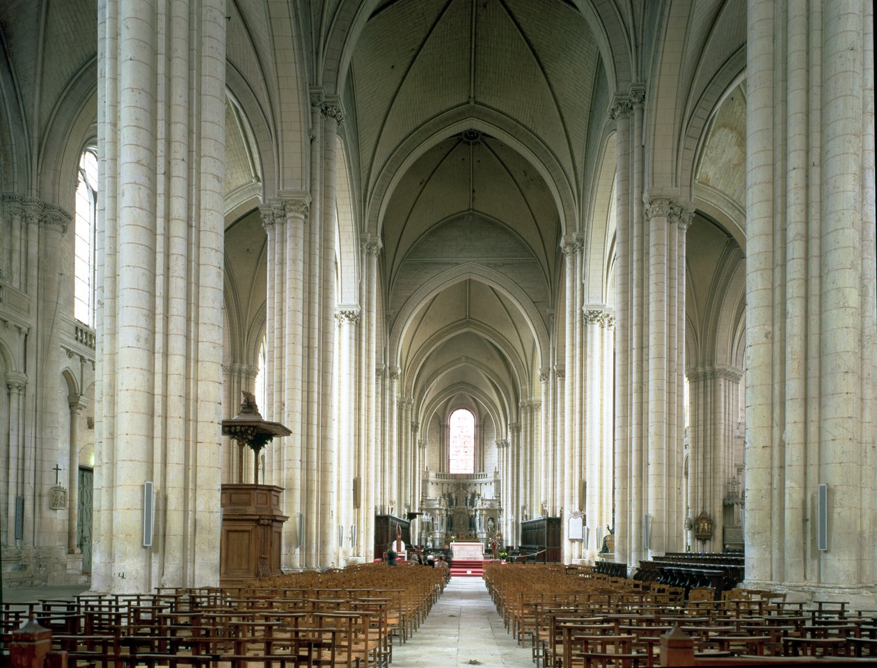 Nefin görünümü, c.1162-80 by French School