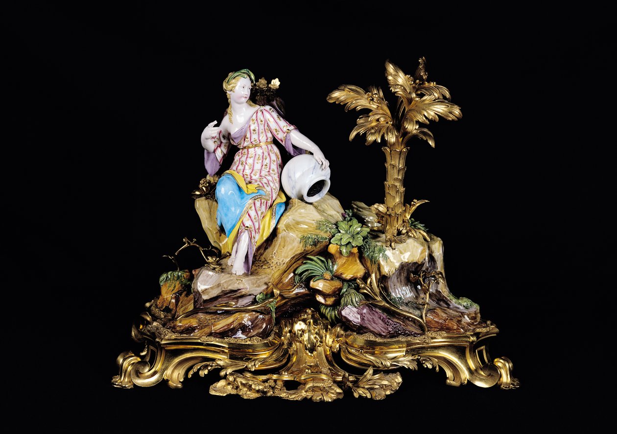 Vincennes Naiad Figürü (porselen) by French School