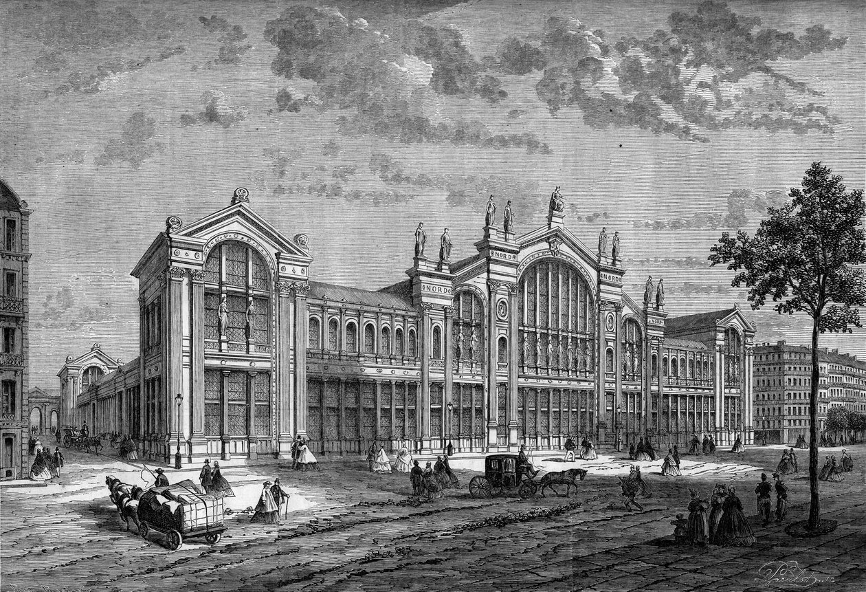 Fransız mimar Jacques Hittorff (1792-1867) tarafından inşa edilen Paris