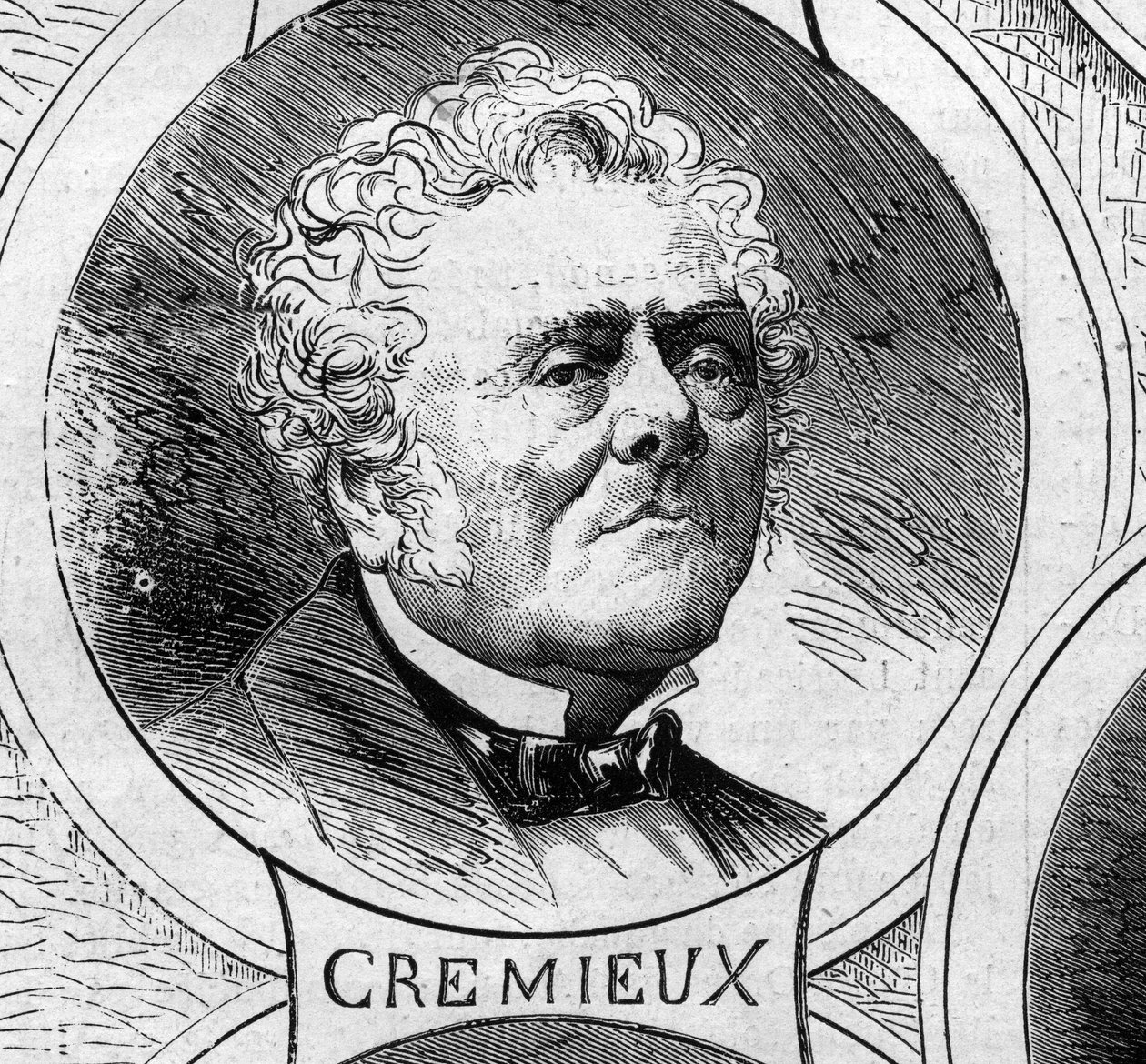 1870 Savaşı - Ulusal Savunma Hükümeti: 1870 geçici hükümet üyesi Adolphe Cremieux