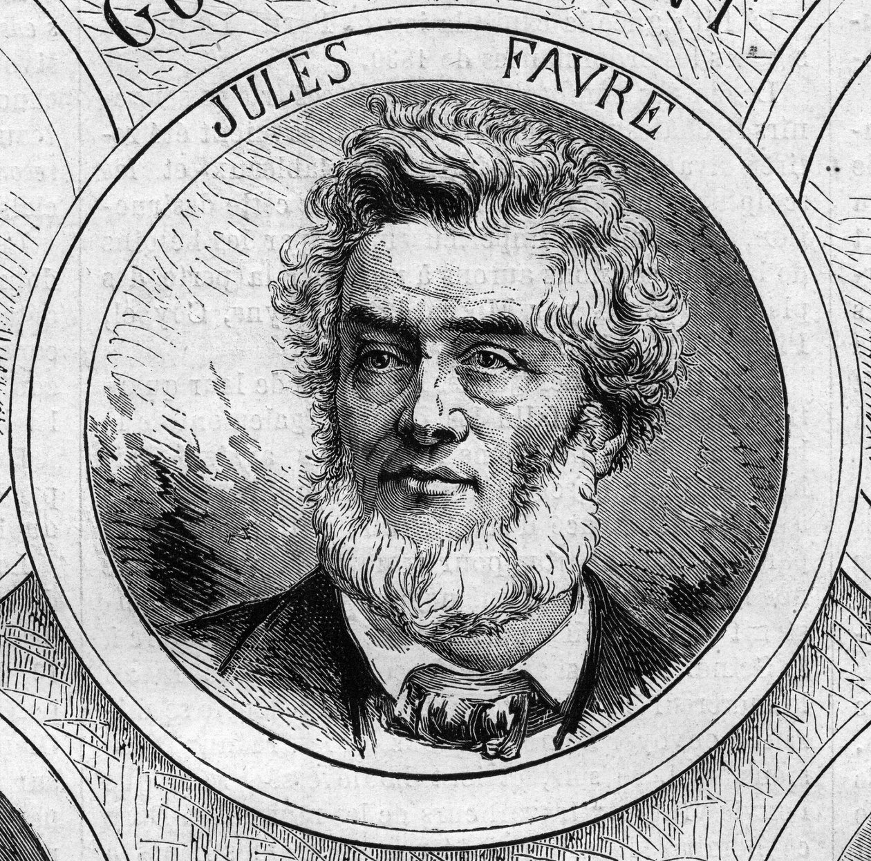 1870 Savaşı - Ulusal Savunma Hükümeti: 1870 geçici hükümetinin üyesi Jules Favre