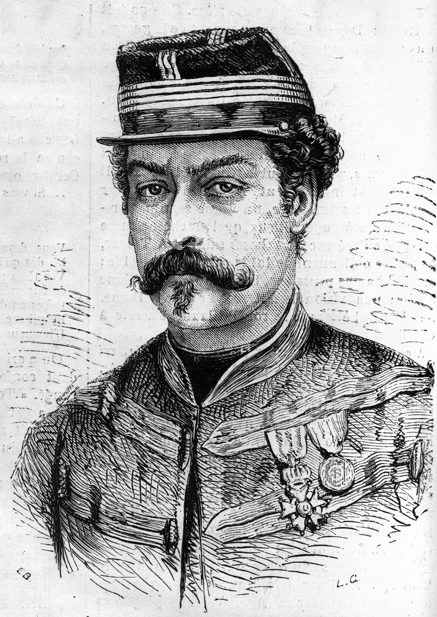 1870 Savaşı: Seine İzcileri komutanı Fransız askeri Leon Franchetti