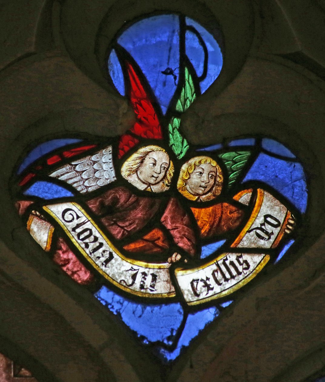 Melekleri gösteren pencere: "Excelsis Deo