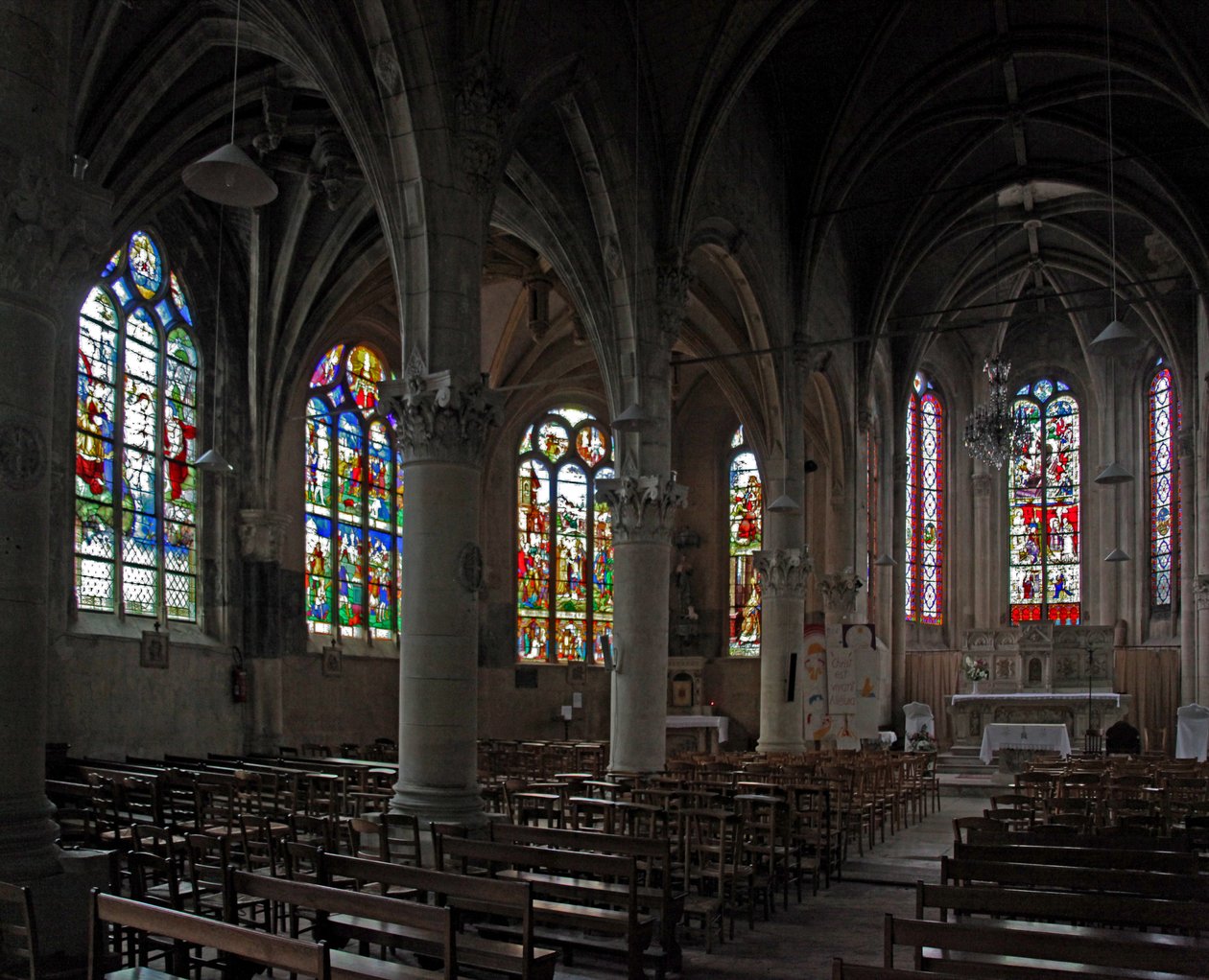 Görünümü gösteren pencere by French School