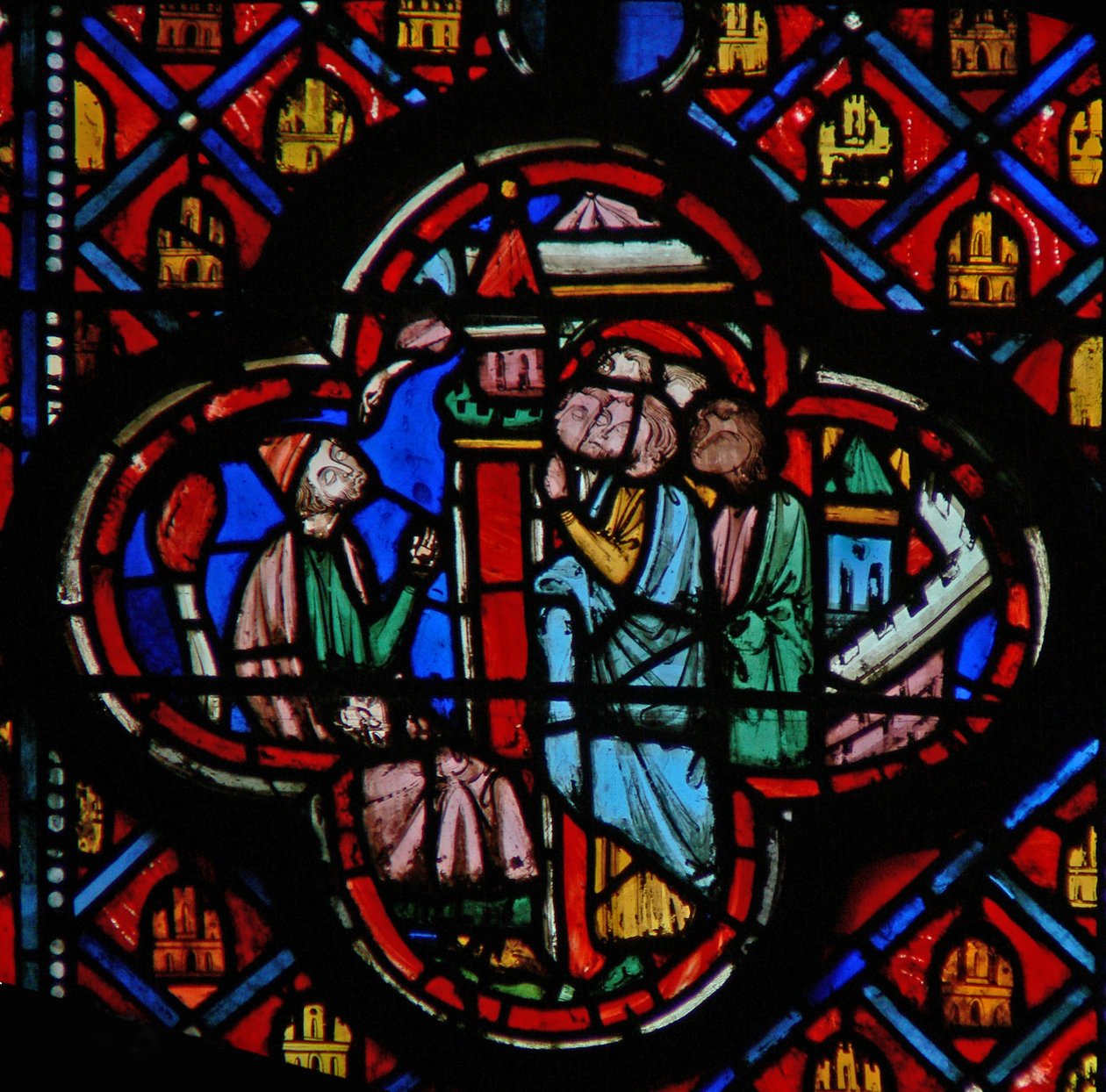 Pencere w10 Ezekiel insanlarla konuşuyor Ez XIV 1 by French School