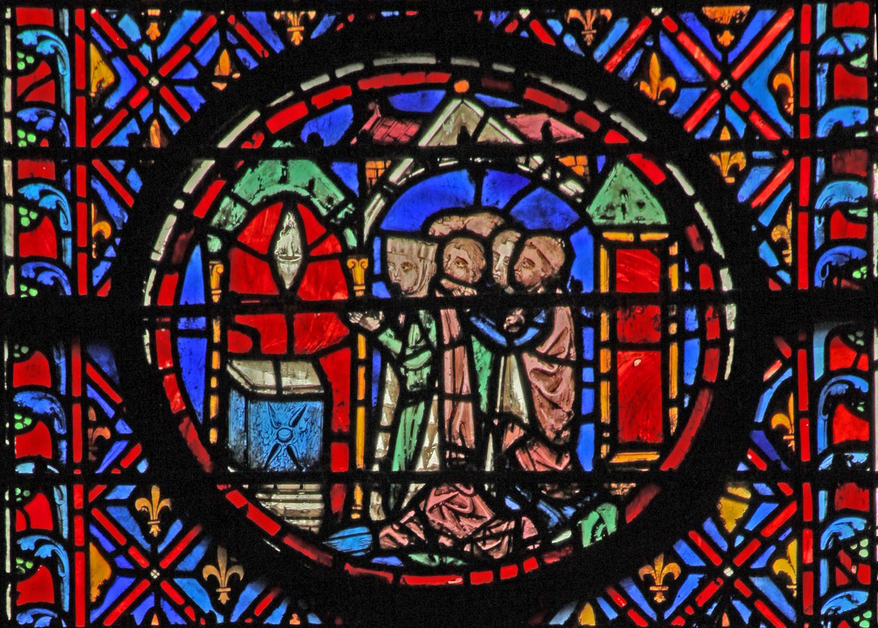 Pencere w12 Judith, Holofernes Judith XVI 23 için Tanrı