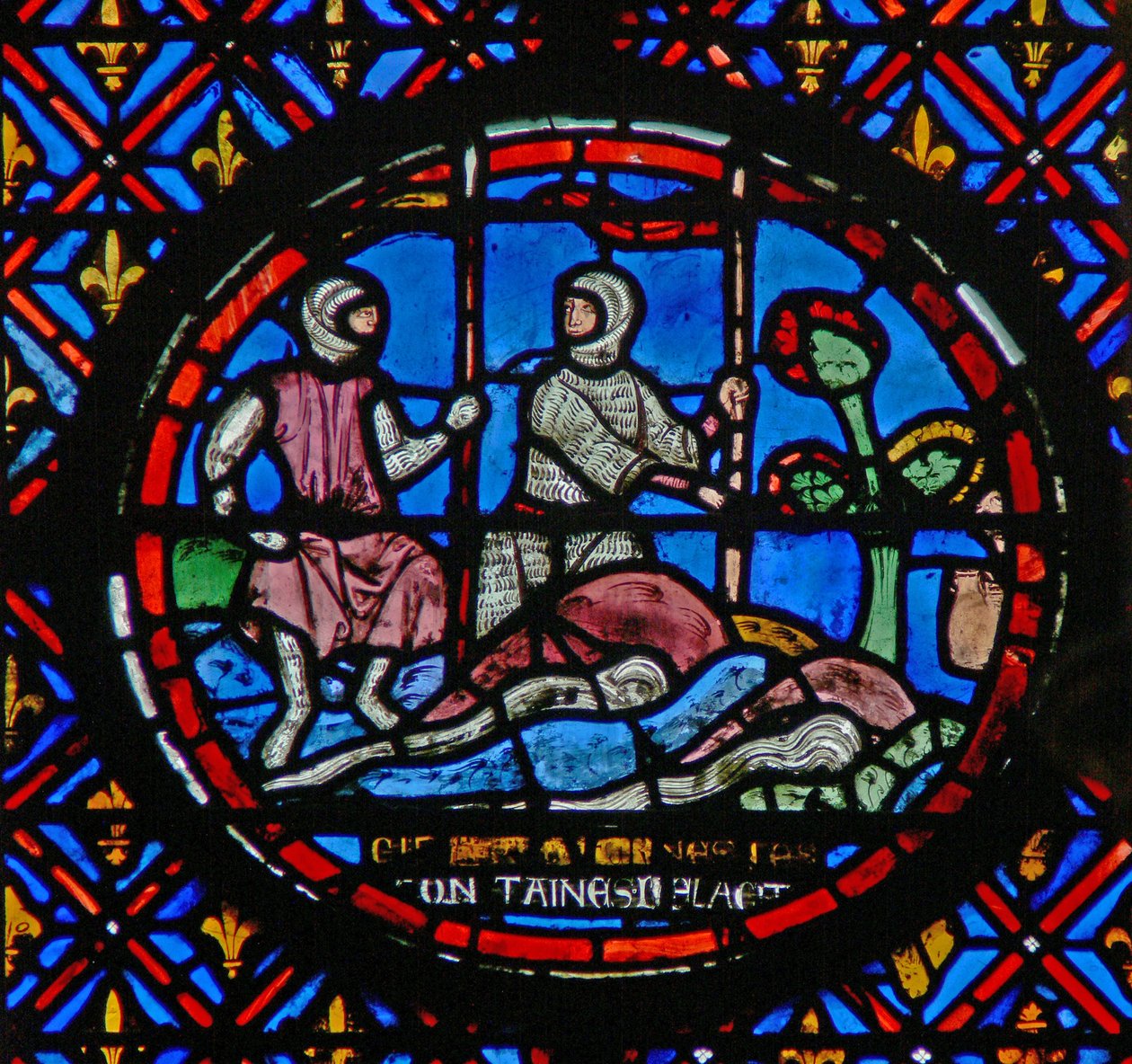 Pencere w12 su kaynaklarının korunması Judith VII 9-11 by French School