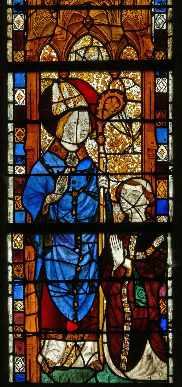St Nicholas ve bağışçı Oudin de Troyes