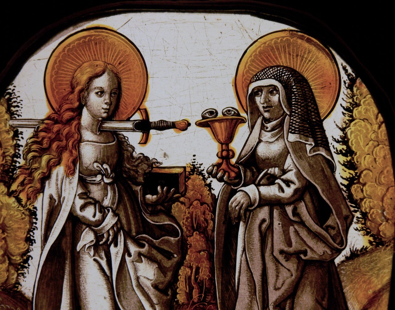 St Lucy ve St Odile