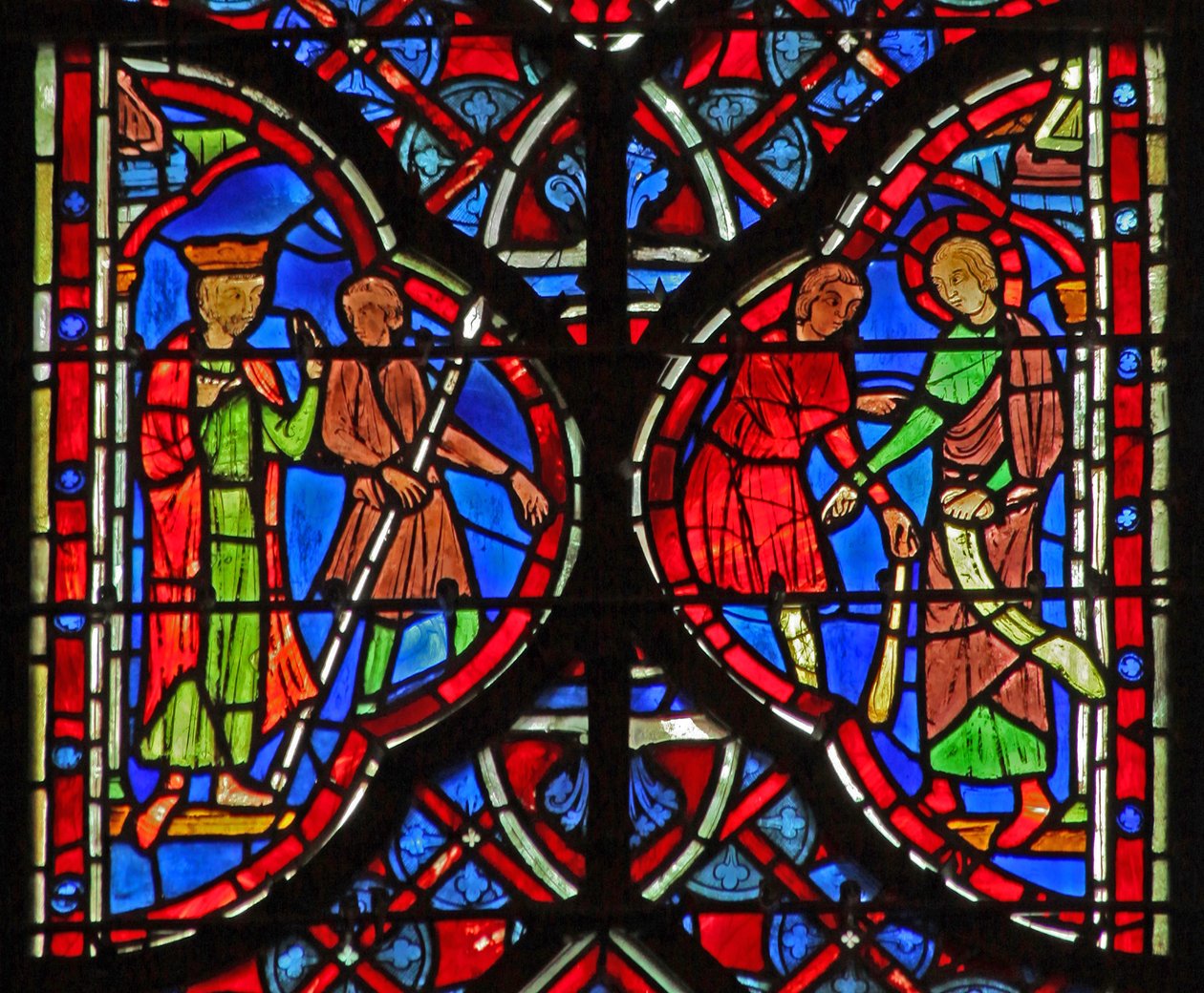 Window w6L Manasses, Isaiah