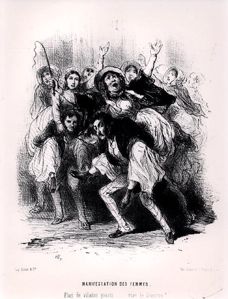 Gösteri yapan kadınlar by French School