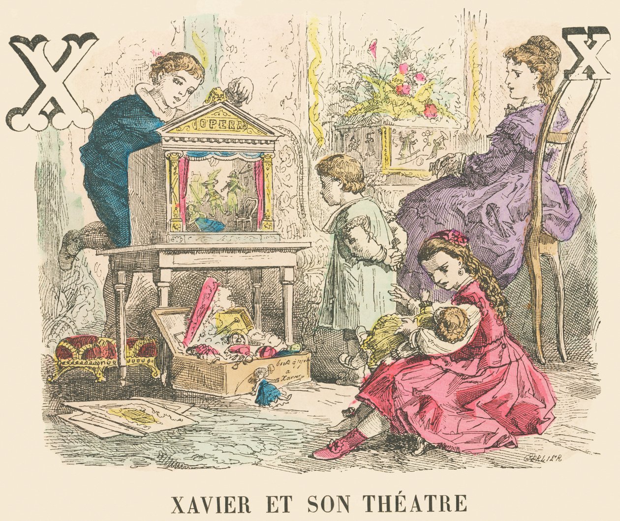 X: Xavier ve tiyatrosu by French School