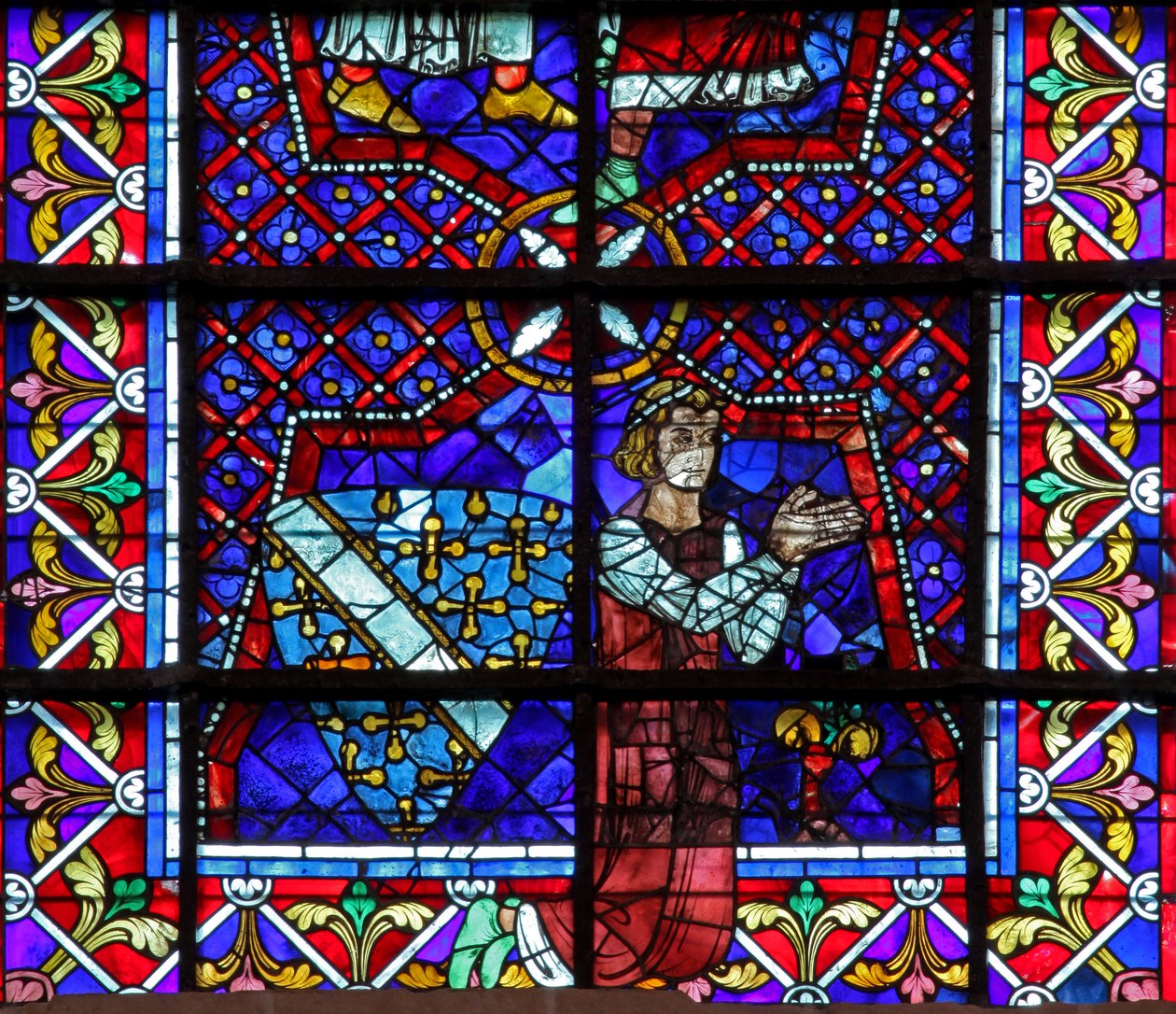 bağışçı - Thibault VI, Chartres Kontu (w109) by French School