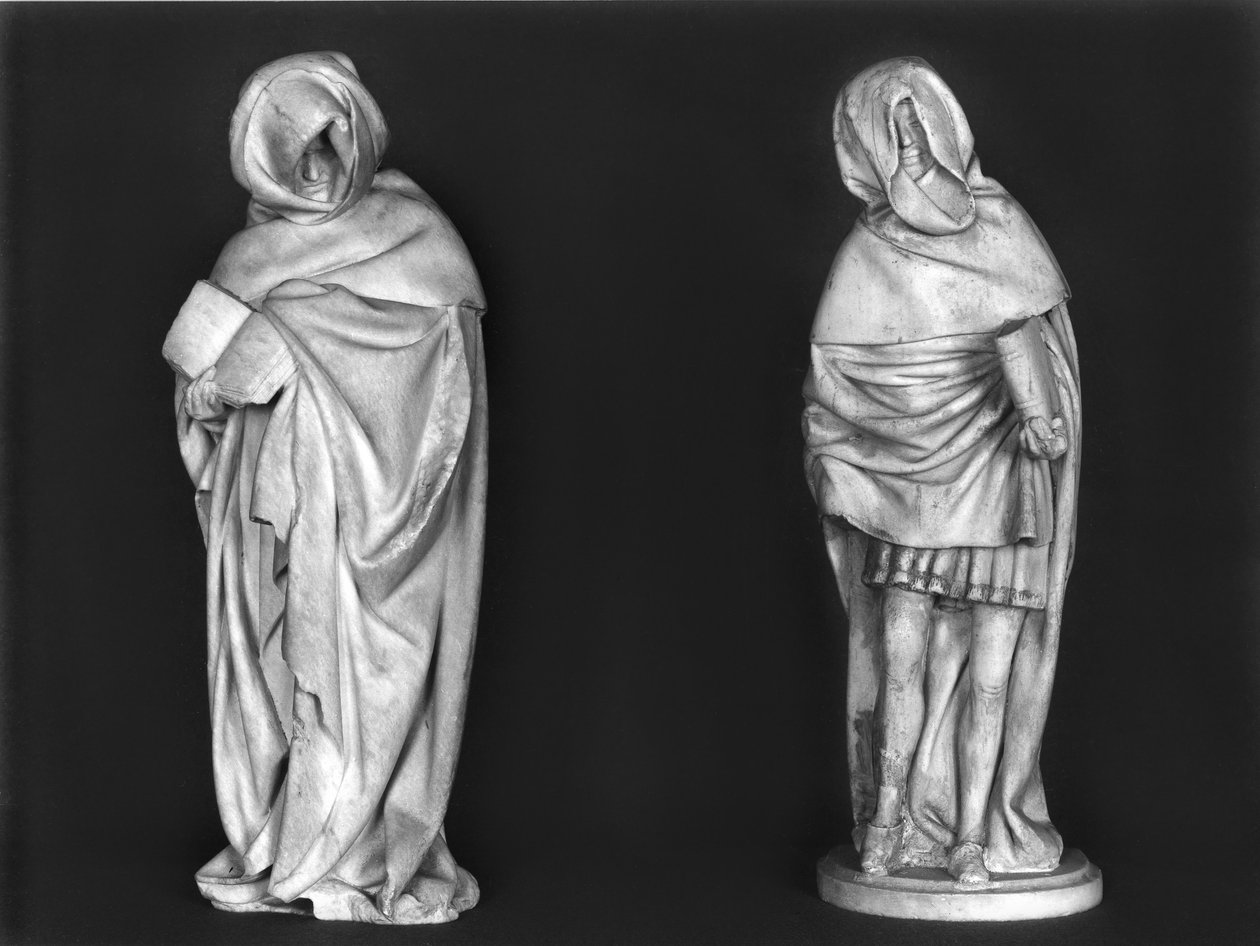 rwo Mourners, Duc Jean de Berry