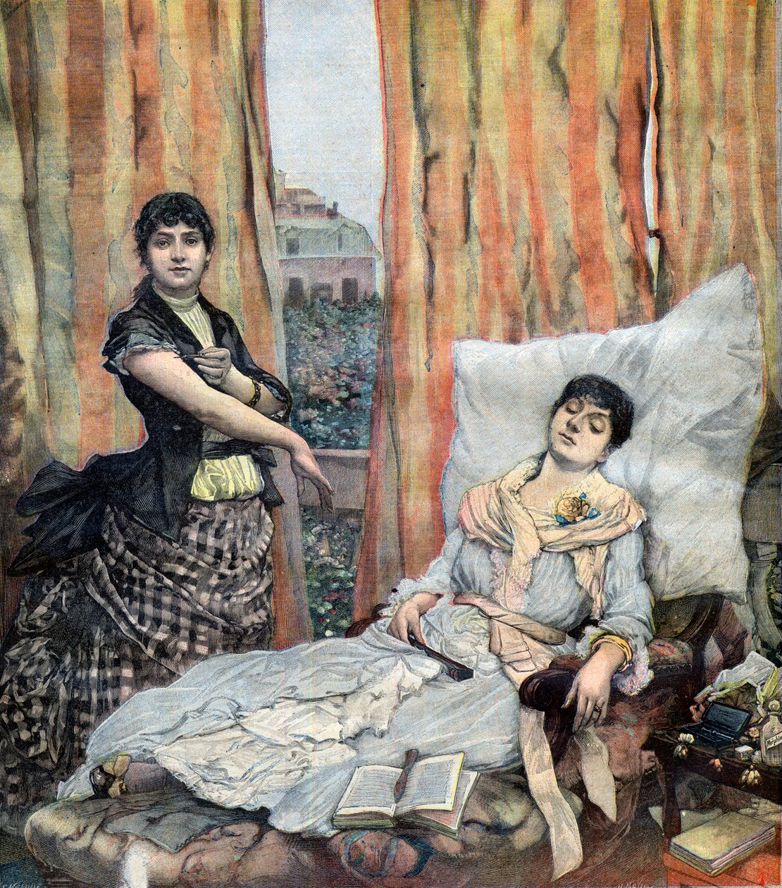 günlük morfin iğnesi olan kadınlar by French School
