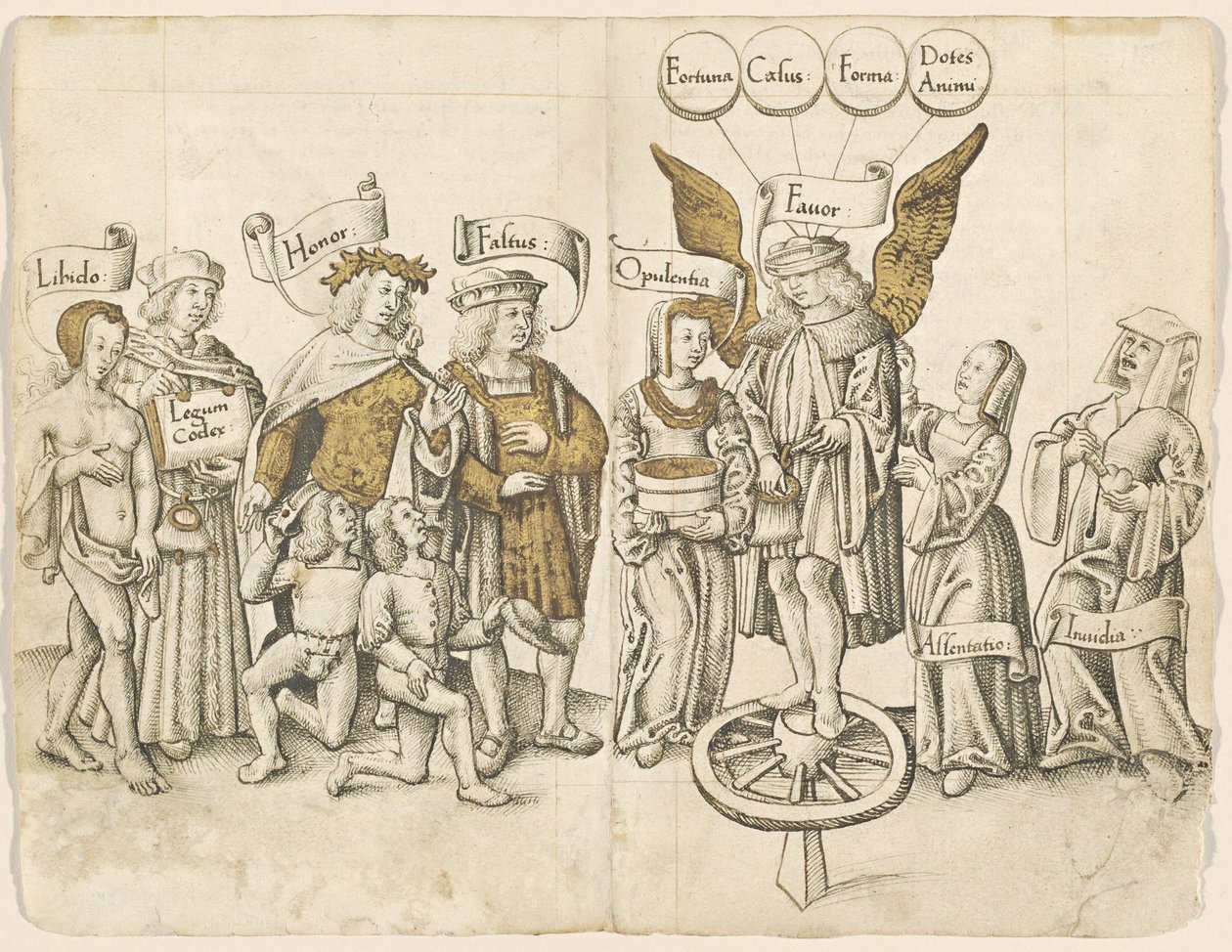 İnsan İyiliği Üzerine Bir Diyalog (recto) [fol. 15 verso / 16 recto] by French early 16th Century
