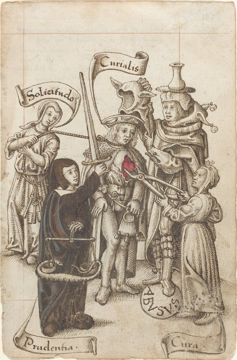 "Kalbinizi Dışarıda Yemeyin" [fol. 22 rekto] by French early 16th Century