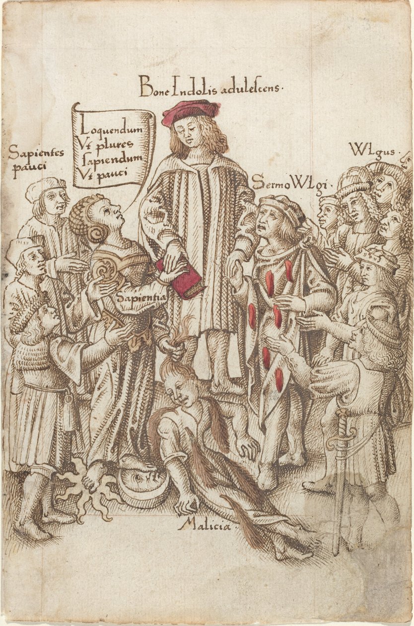 "Genel Otoyolun Dışında Yürümeyin" [fol. 35 rekto] by French early 16th Century