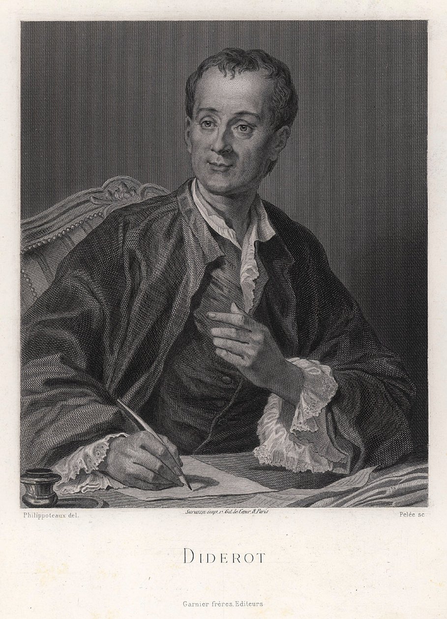 Yazar, denemeci ve filozof Denis Diderot